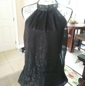 sleeveless backout shirt